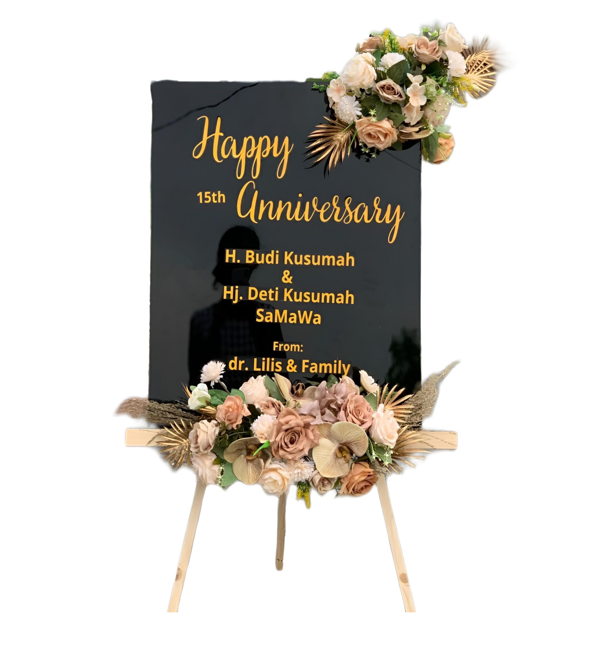 Papan Bunga Akrilik Kebumen